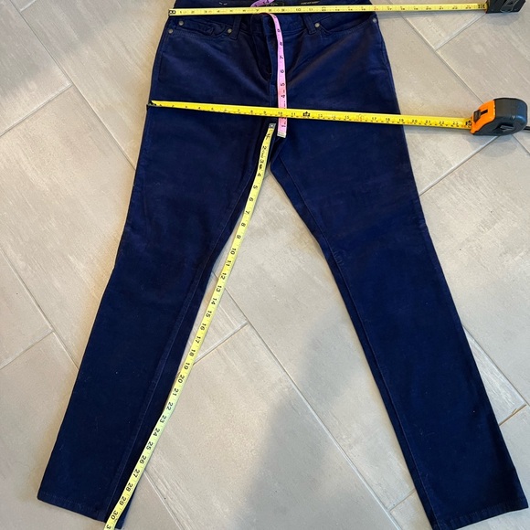 Jessica Simpson Navy Blue Corduroy Pants Size 30 - Picture 8 of 11